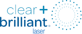 Clear + Brilliant laser logo